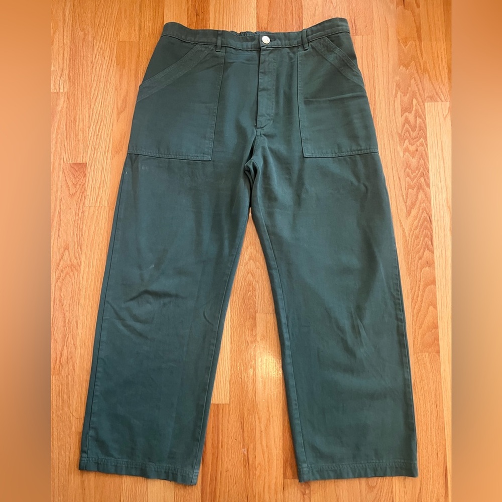 Big Bud Press Forest Green Straight Leg Pants
